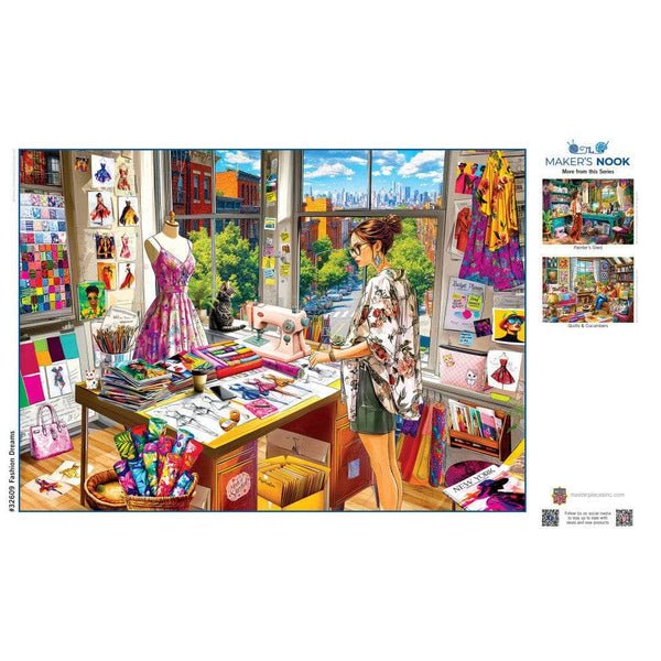 Fashion Dreams 500 Piece Jigsaw Puzzle | Masterpieces