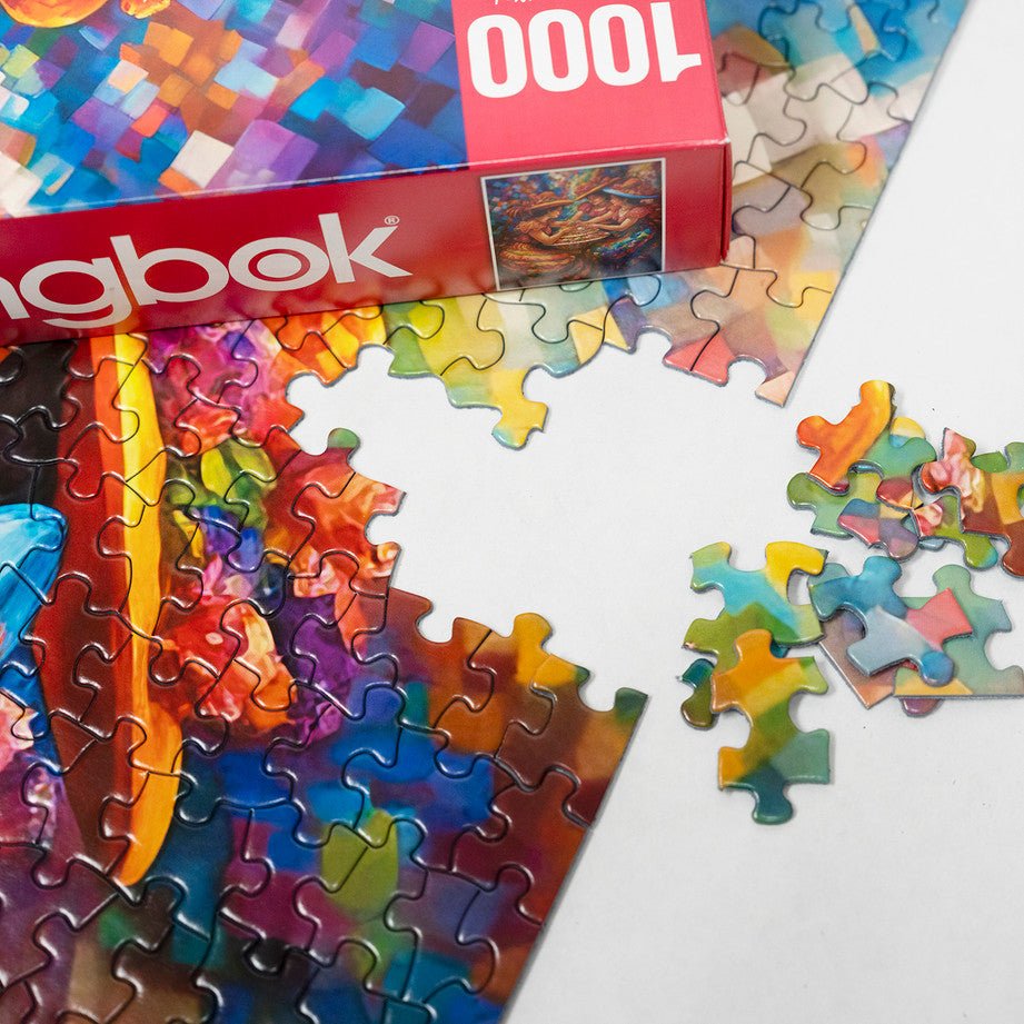Feliz Cumpleaños 1000 Piece Jigsaw Puzzle by Springbok Puzzles