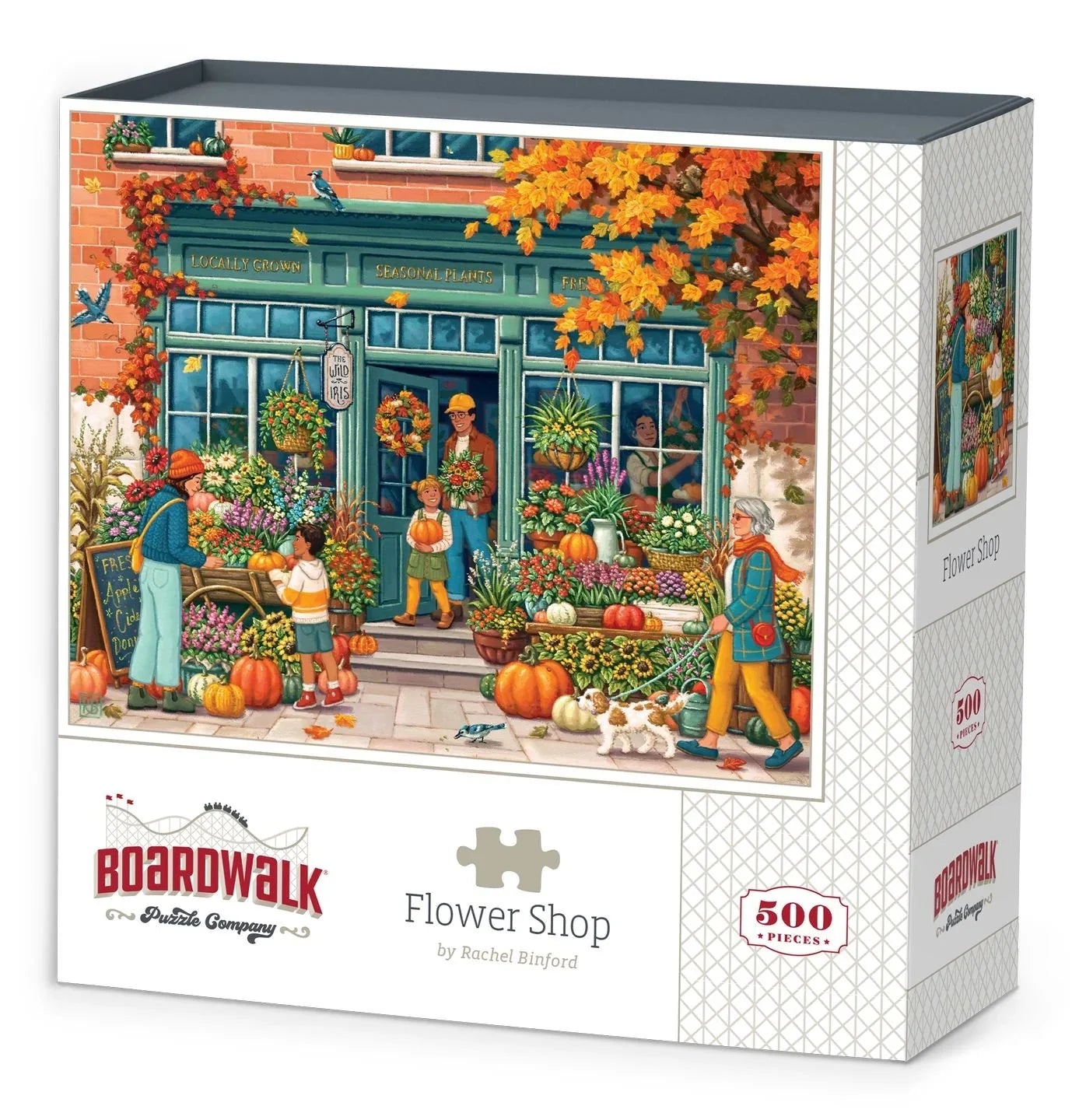 Flower Shop 500 Piece Puzzle by Boardwalk