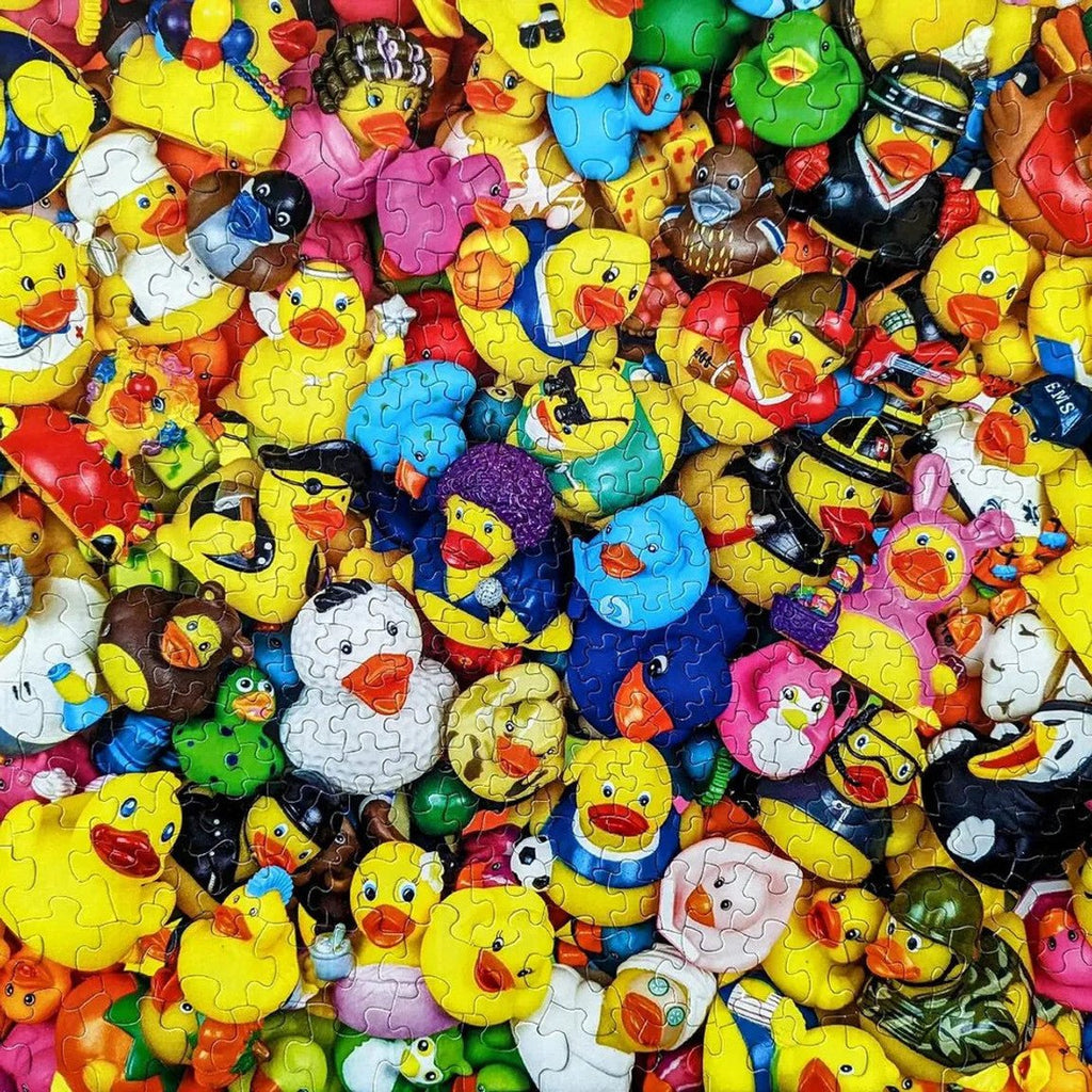 Funny Duckies 400 Piece Jigsaw Puzzle by Springbok Puzzles