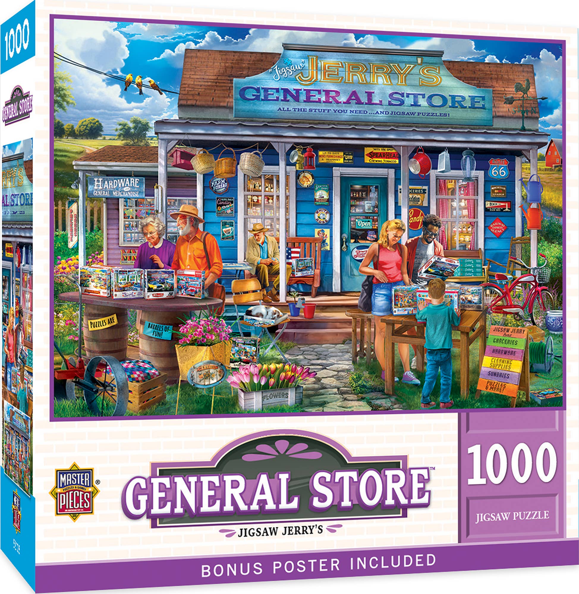 General Store - Jigsaw Jerry's 1000 Piece Puzzle | Masterpieces Puzzles