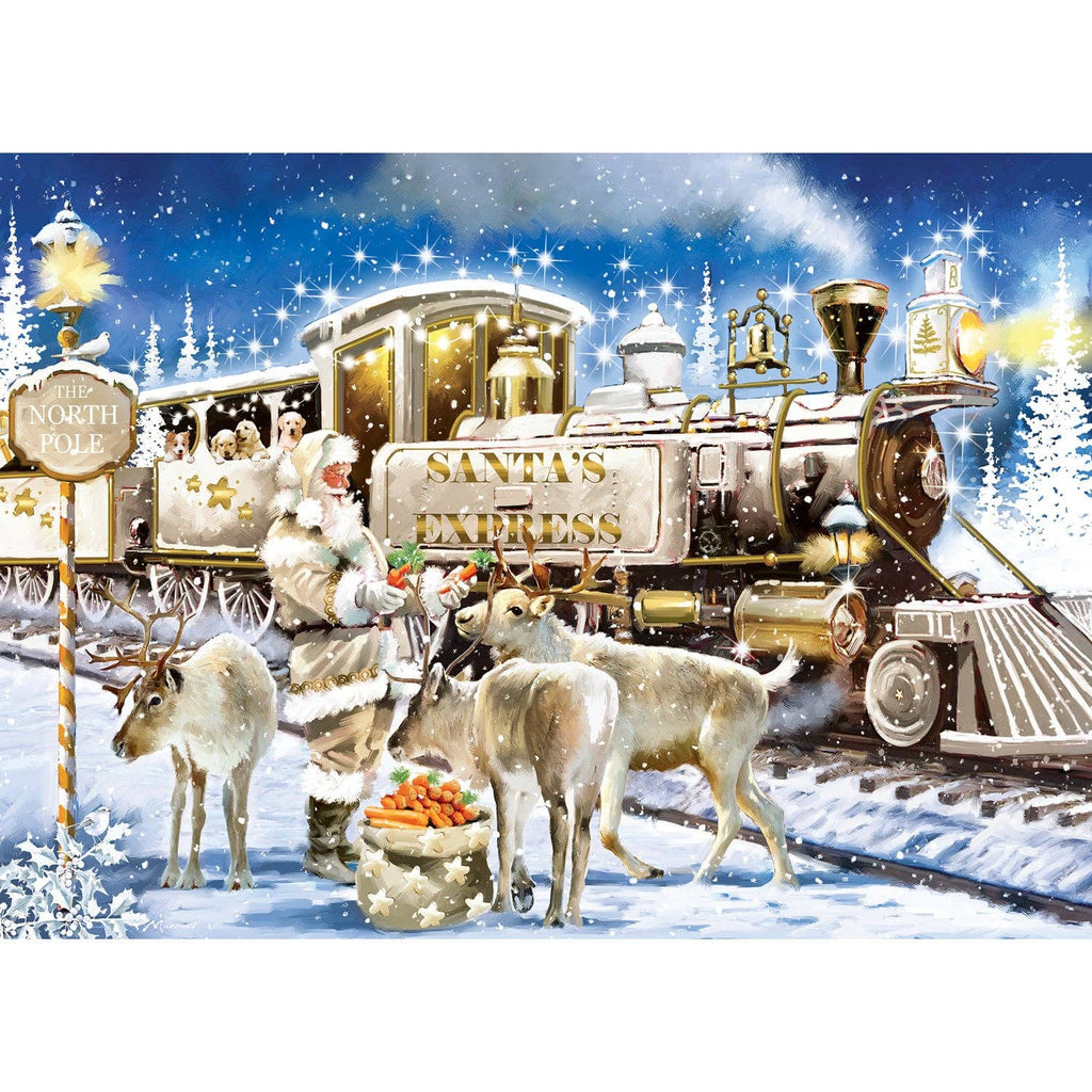 Glitter & Gold - The Gilded Train 1000 Piece Jigsaw Puzzle | Masterpieces Puzzles