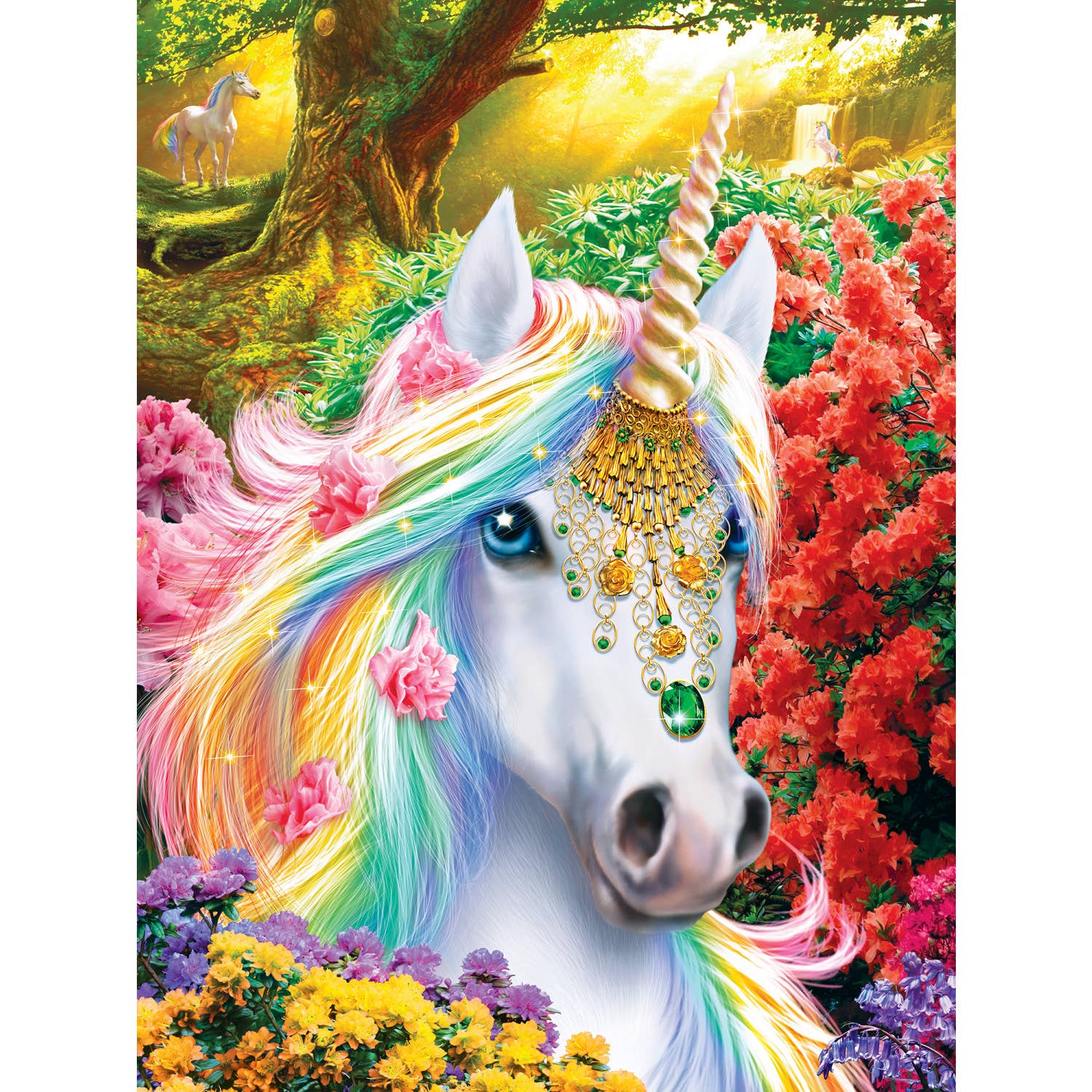 Glow in the Dark - Her Majesty's Jewels 300 Piece Puzzle by MasterPieces Puzzles