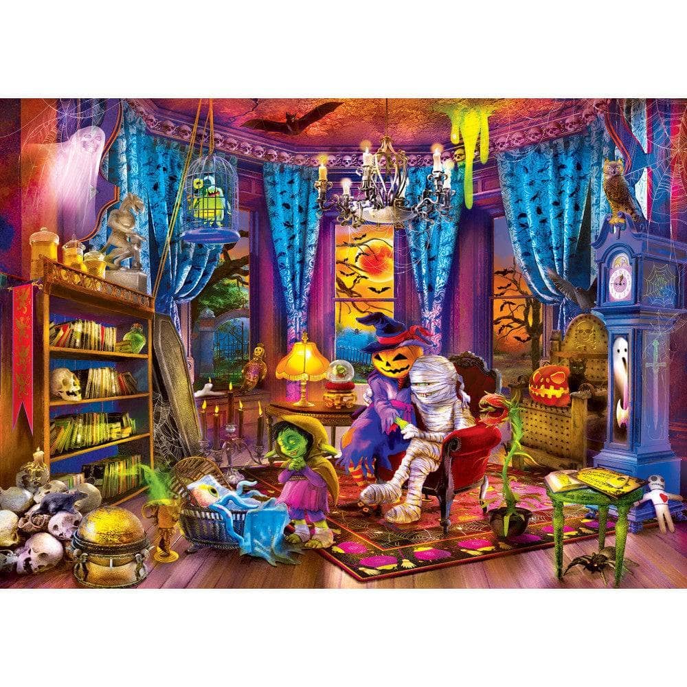 Glow in the Dark - Monsters at Play 500 Piece Jigsaw Puzzle | Masterpieces Puzzles