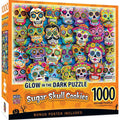Glow in the Dark - Sugar Skull Cookies 1000 Piece Jigsaw Puzzle | Masterpieces Puzzles