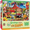 Greetings From the Farm 500 Piece Jigsaw Puzzle by Masterpieces Puzzles