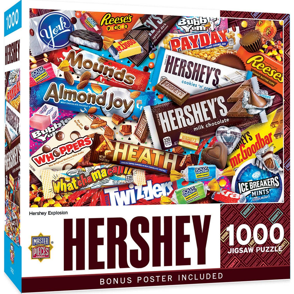 Hershey's Explosion 1000 Piece Puzzle | Masterpieces Puzzles