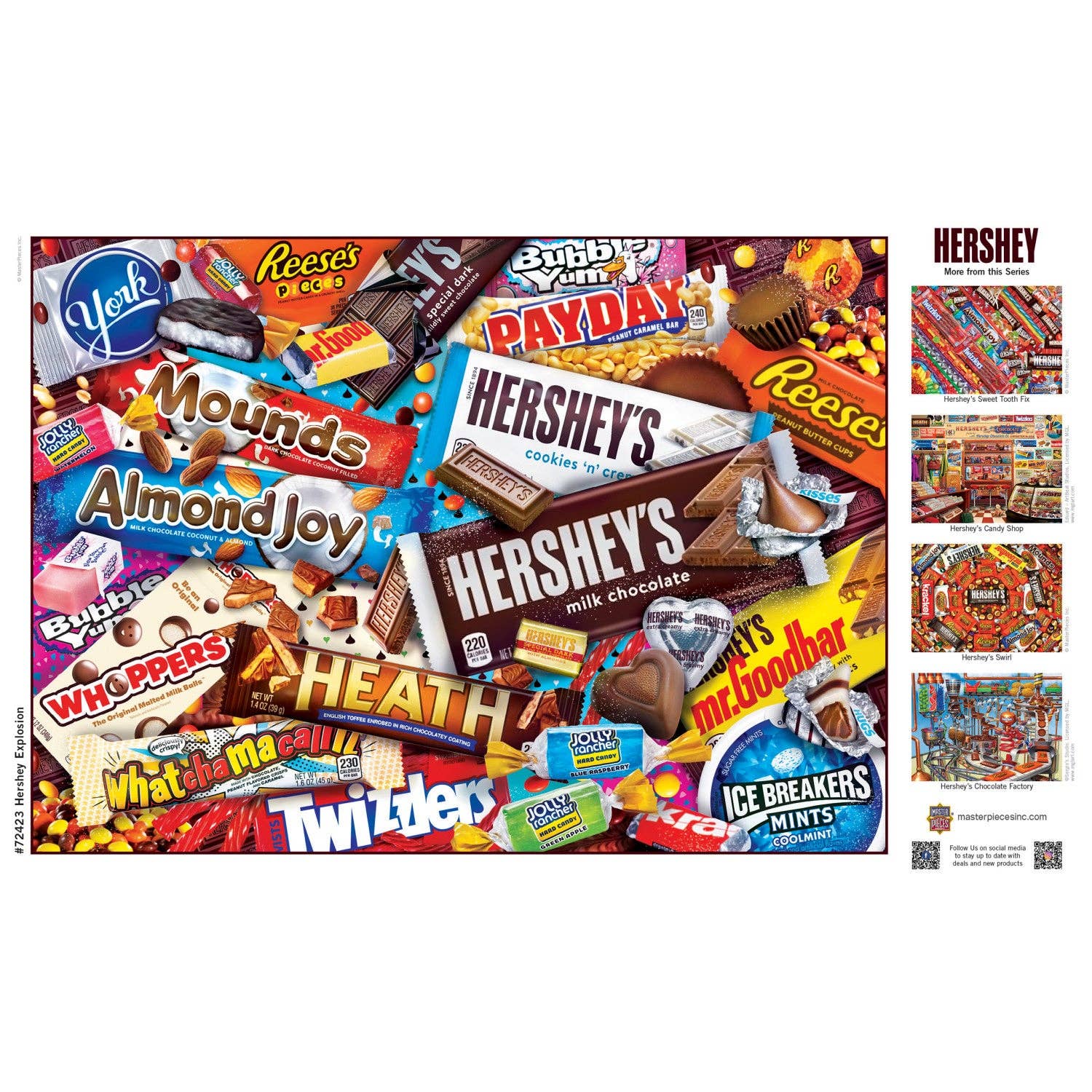 Hershey's Explosion 1000 Piece Puzzle | Masterpieces Puzzles