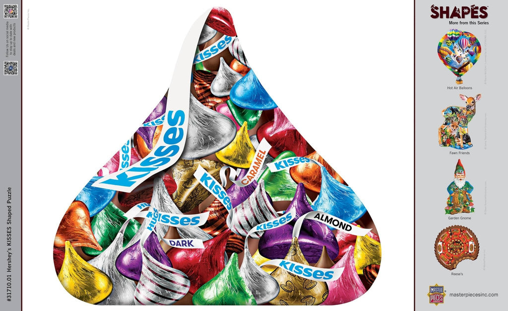 Hershey's Kisses 500 Piece Shaped Puzzle by MasterPieces Puzzles