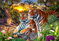 Hidden Tigers 400 Piece Jigsaw Puzzle by Springbok Puzzles