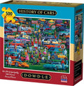 History of Cars 500 Piece Puzzle by Dowdle