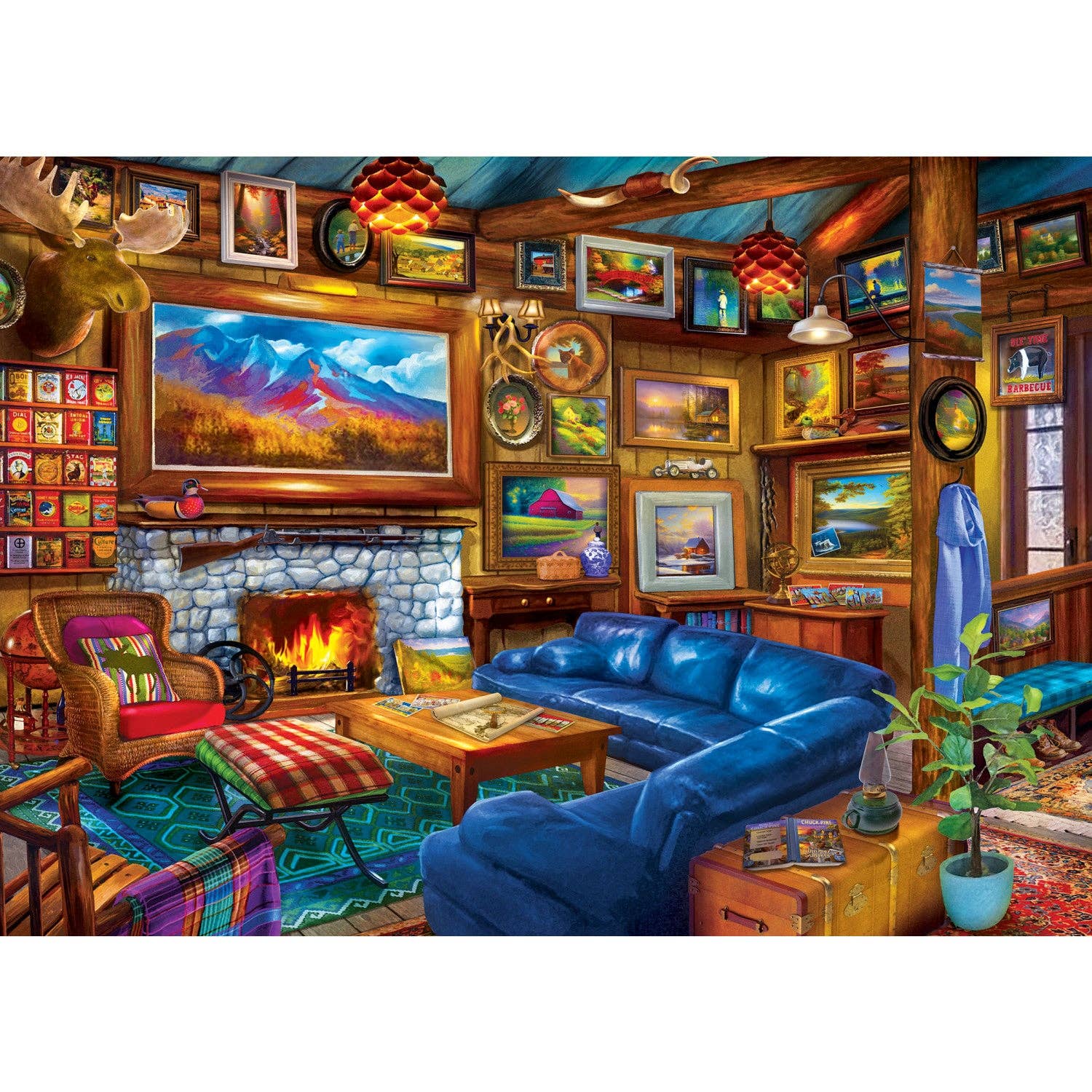 Home Sweet Home - Artistic Retreat 500 Piece Puzzle by Masterpieces