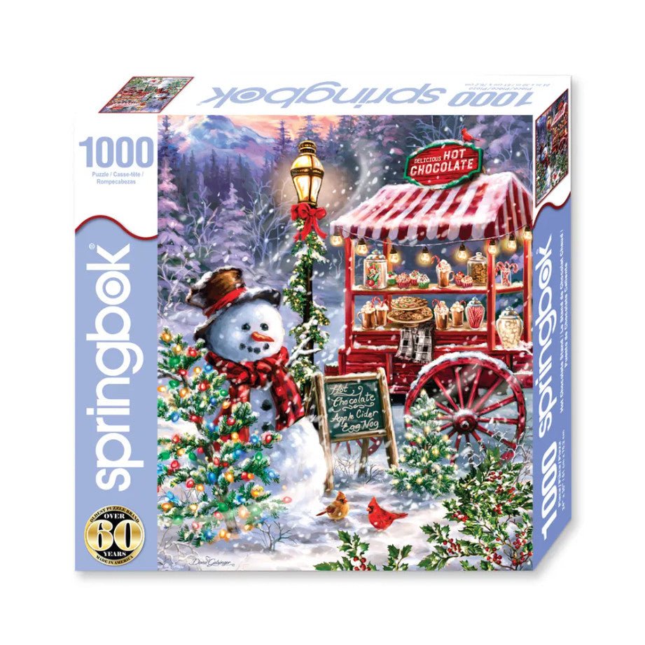 Hot Chocolate Stand 1000 Piece Jigsaw Puzzle by Springbok Puzzles