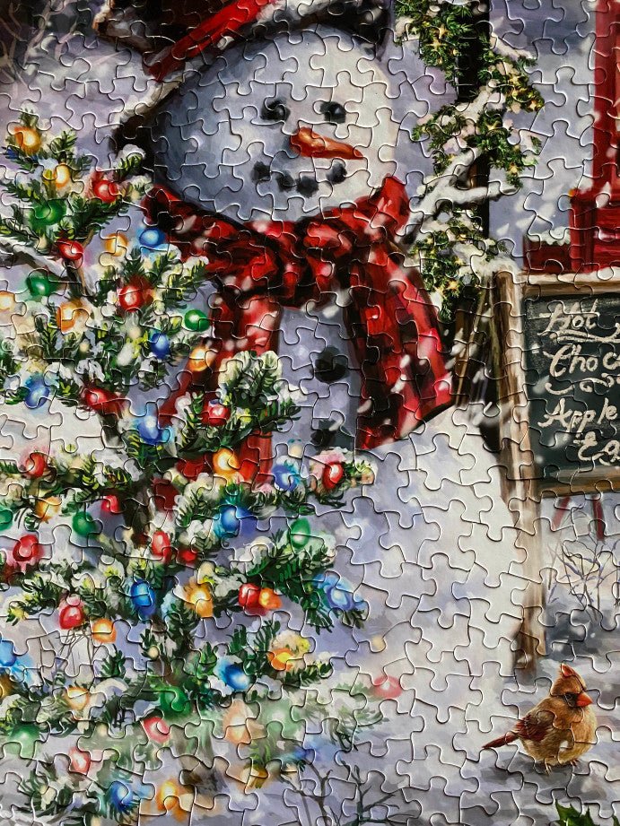 Hot Chocolate Stand 1000 Piece Jigsaw Puzzle by Springbok Puzzles