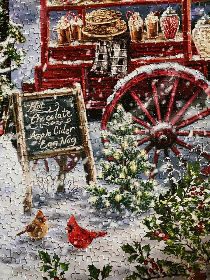 Hot Chocolate Stand 1000 Piece Jigsaw Puzzle by Springbok Puzzles