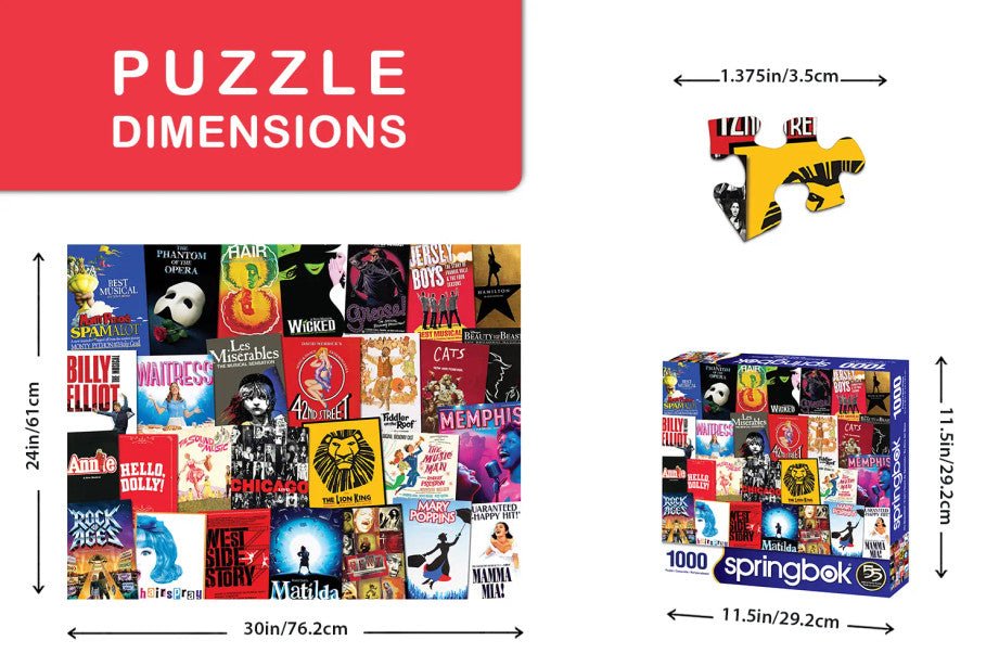 It's Showtime 1000 Piece Jigsaw Puzzle by Springbok Puzzles