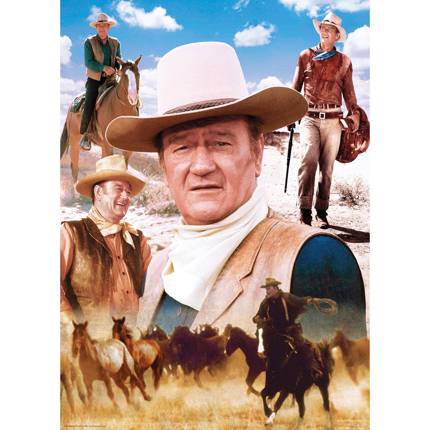 John Wayne Collection - America's Cowboy 1000 Piece Puzzle | Masterpieces