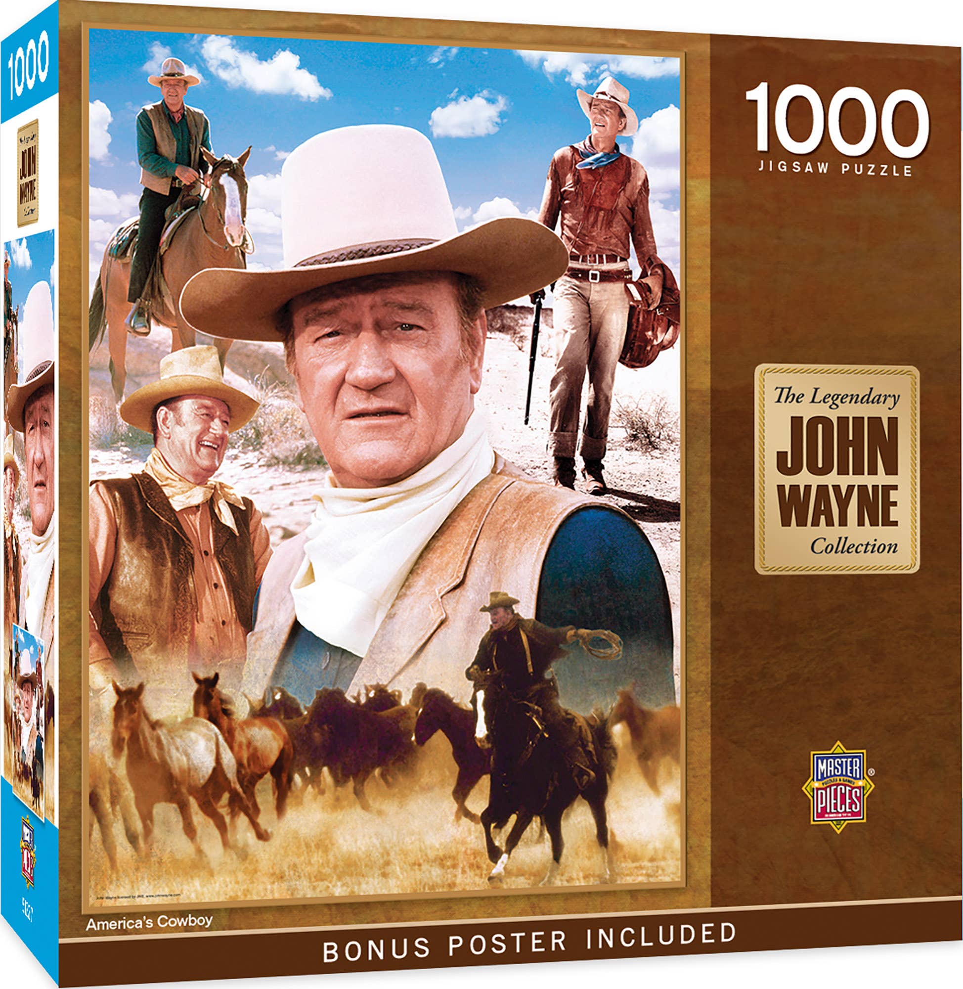 John Wayne Collection - America's Cowboy 1000 Piece Puzzle | Masterpieces