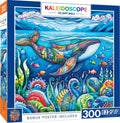 Kaleidoscope The Happy Whale 300 Piece EZ Grip Jigsaw Puzzle | Masterpieces