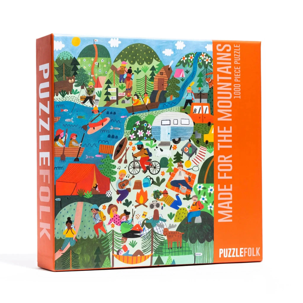 Made for the Mountains 1000 Piece Jigsaw Puzzle by Puzzlefolk