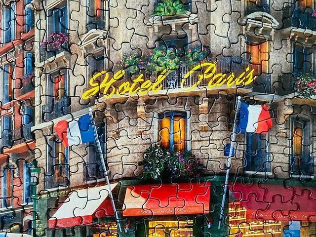Majestic by Springbok Paris Street Life 1000 Piece Jigsaw Puzzle  | Springbok Puzzles