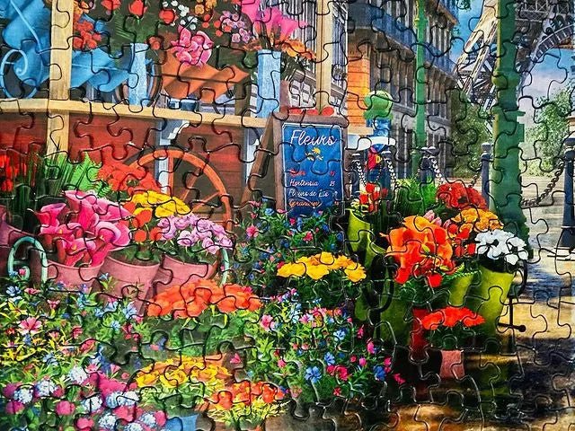Majestic by Springbok Paris Street Life 1000 Piece Jigsaw Puzzle  | Springbok Puzzles