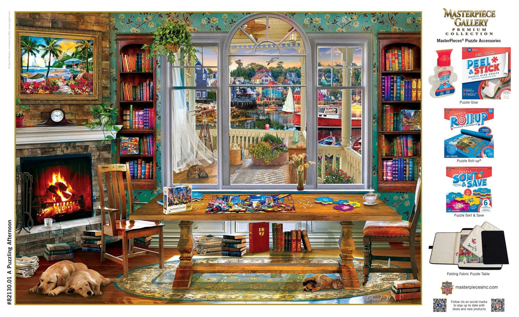 Masterpiece Gallery - A Puzzling Afternoon 1000 Piece Puzzle | Masterpieces