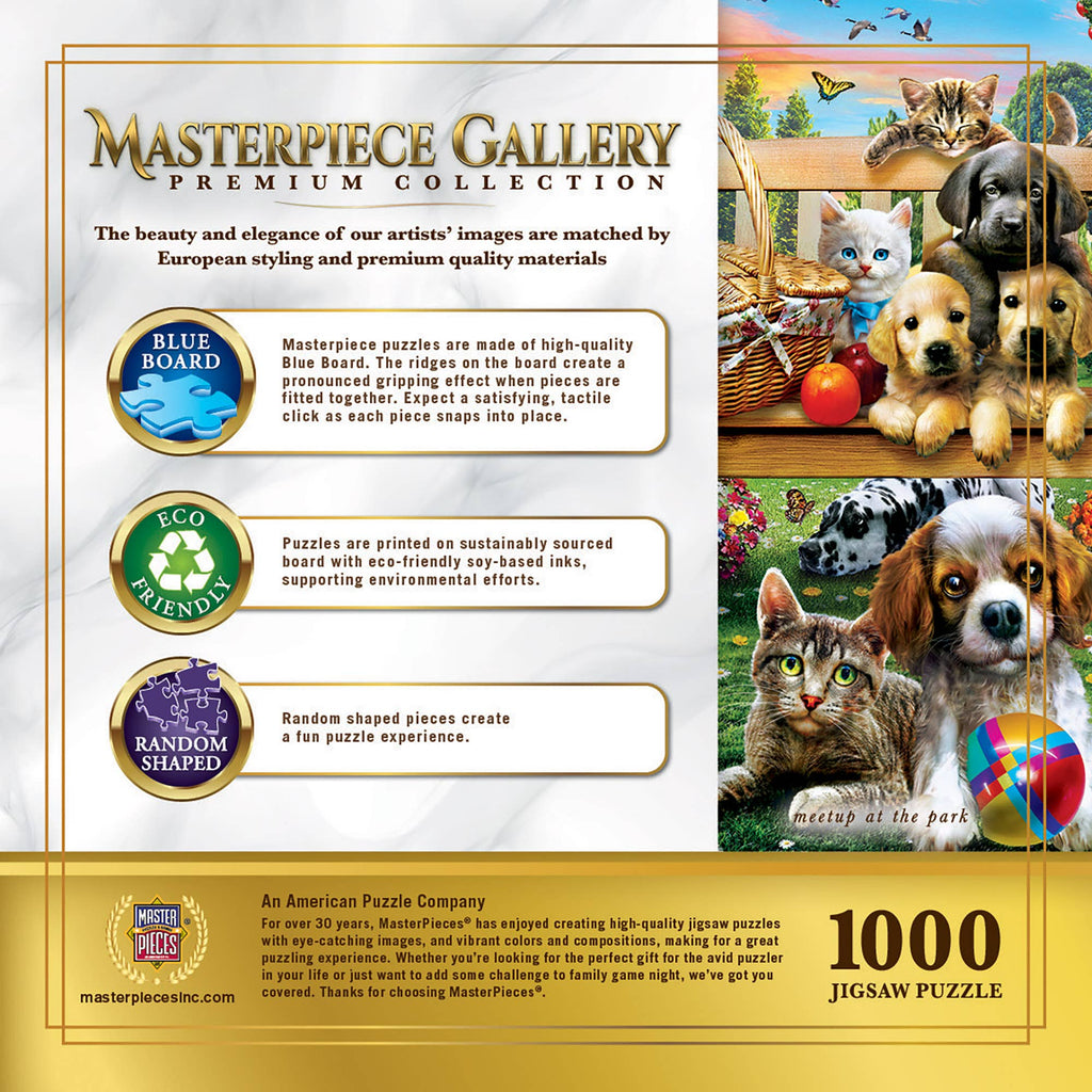 Masterpiece Gallery - Meetup at the Park 1000 Piece Puzzle by Masterpieces Puzzles