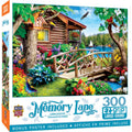 Memory Lane - Cabin Crossing 300 Piece EZ Grip Puzzle | Masterpieces Puzzles