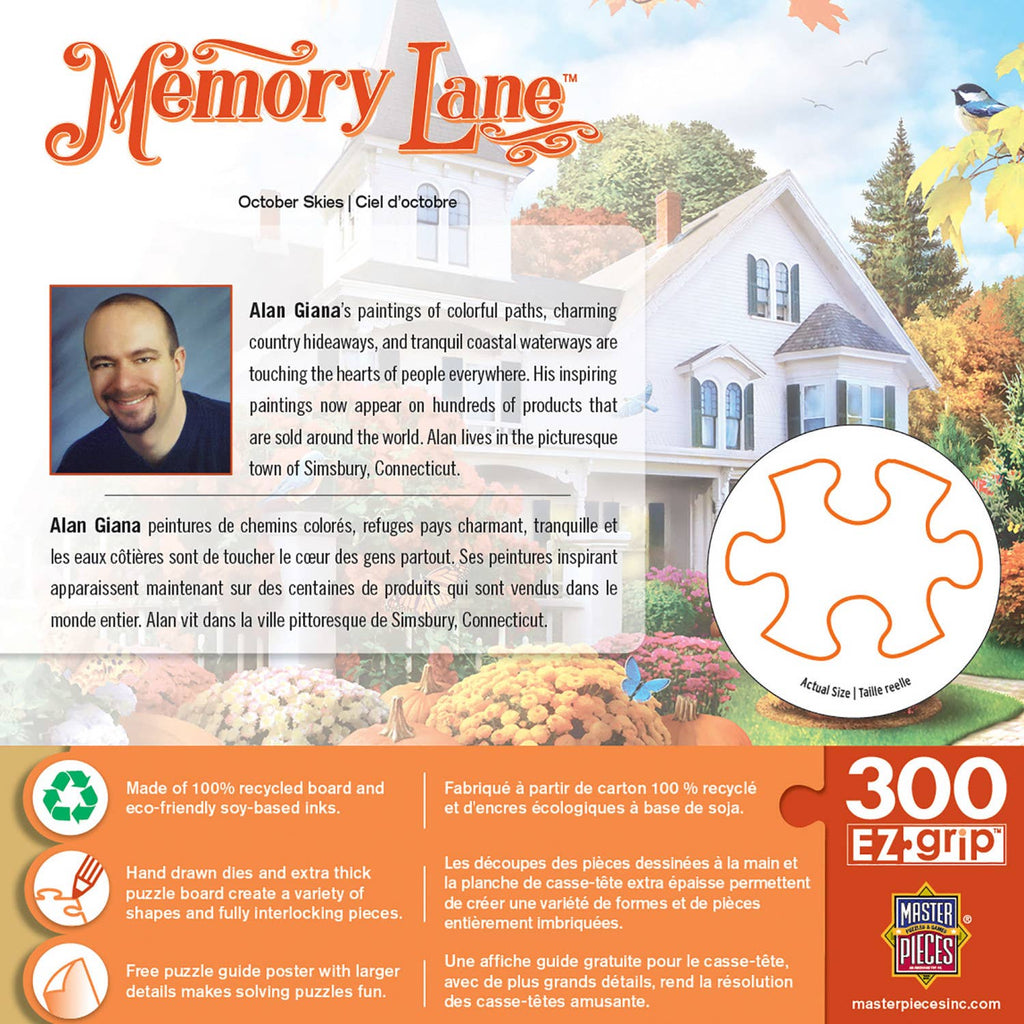 Memory Lane - October Skies 300 Piece EZ Grip Puzzle by MasterPieces