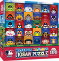 MLB Mascots 100 Piece Puzzle by Masterpieces