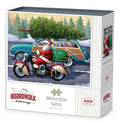 Motorcycle Santa 500 Piece Puzzle by Boardwalk