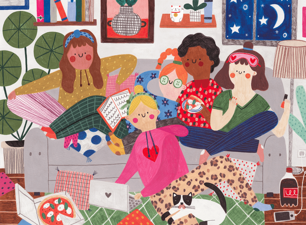 My Girls. My Gang. Puzzle by Puzzlefolk | 1,000 Piece Jigsaw Puzzle