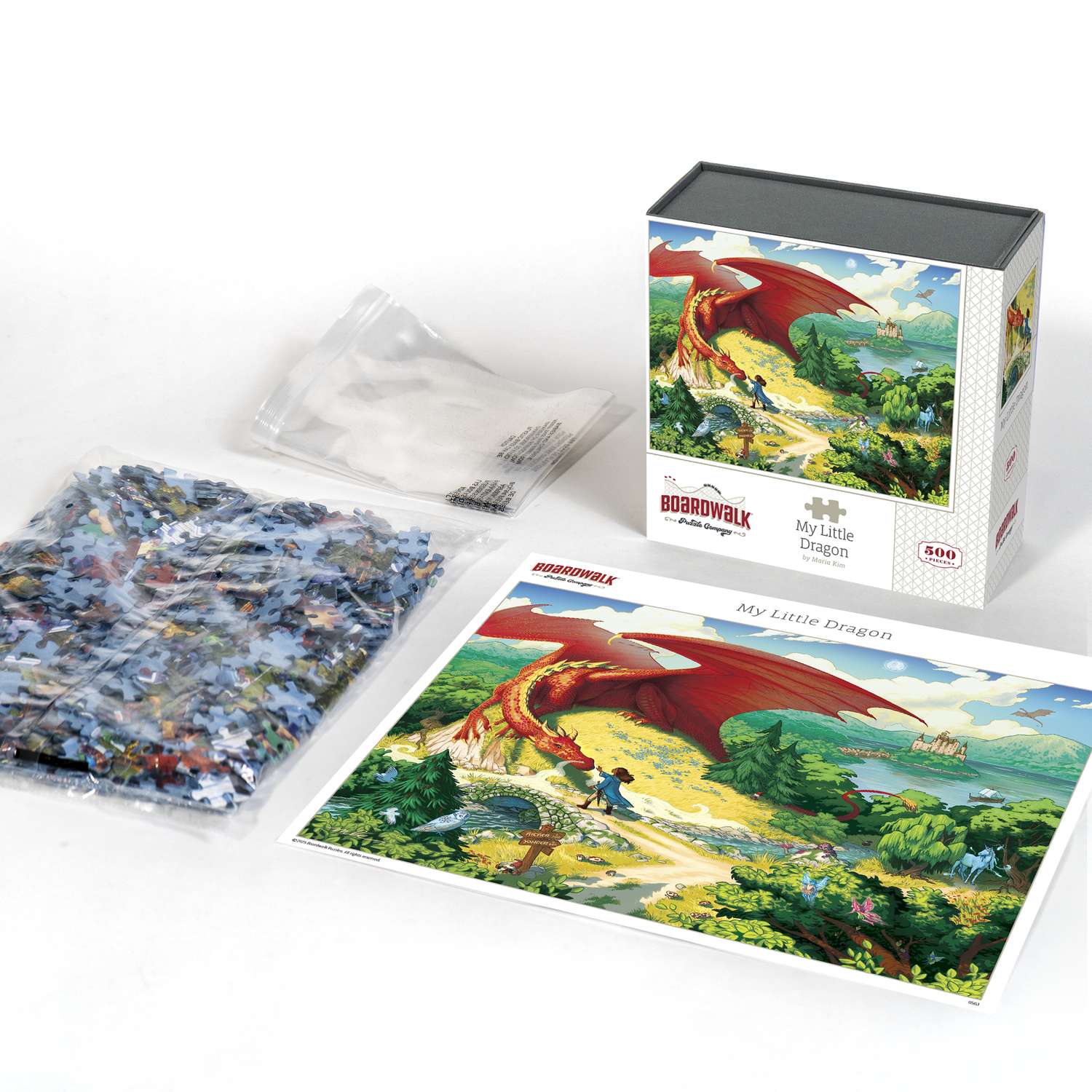 My Little Dragon 500 Piece Jigsaw Puzzle | Boardwalk Puzzles