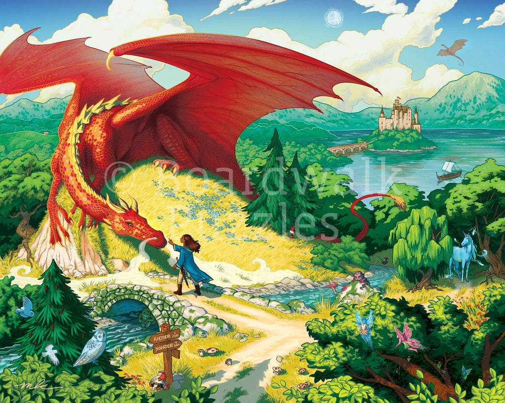 My Little Dragon 500 Piece Jigsaw Puzzle | Boardwalk Puzzles