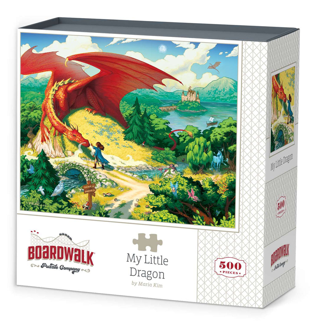 My Little Dragon 500 Piece Jigsaw Puzzle | Boardwalk Puzzles