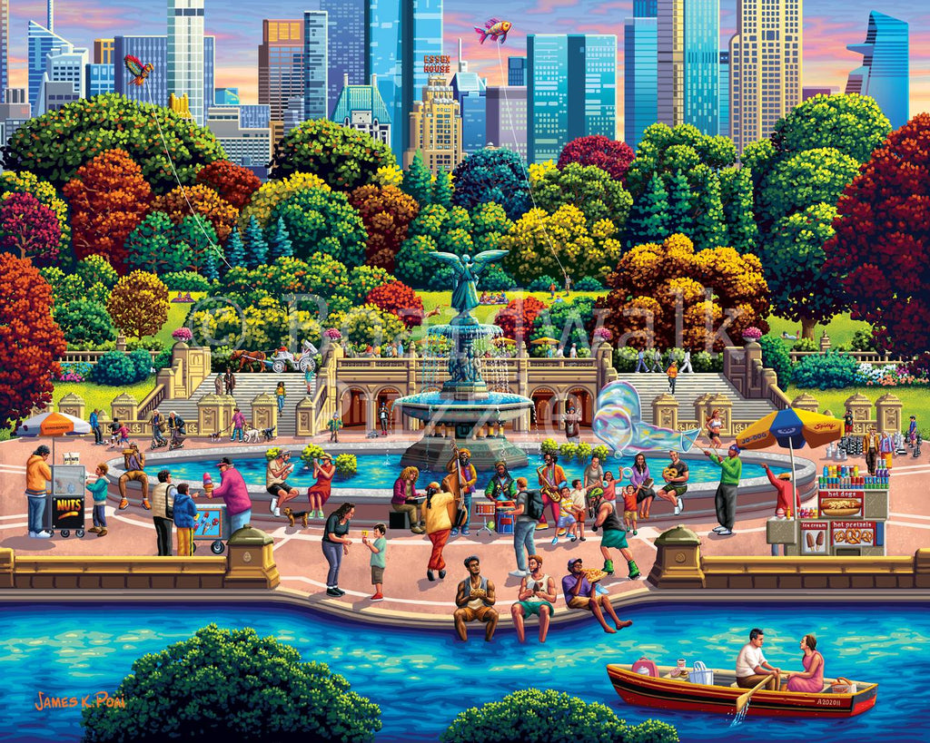 New York Central Park 1000 Piece Jigsaw Puzzle by Boardwalk Puzzle Company