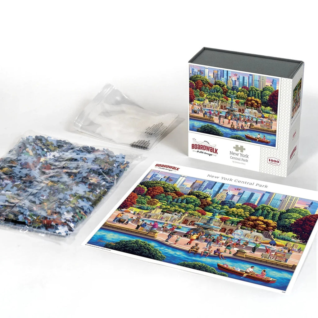New York Central Park 1000 Piece Jigsaw Puzzle by Boardwalk Puzzle Company