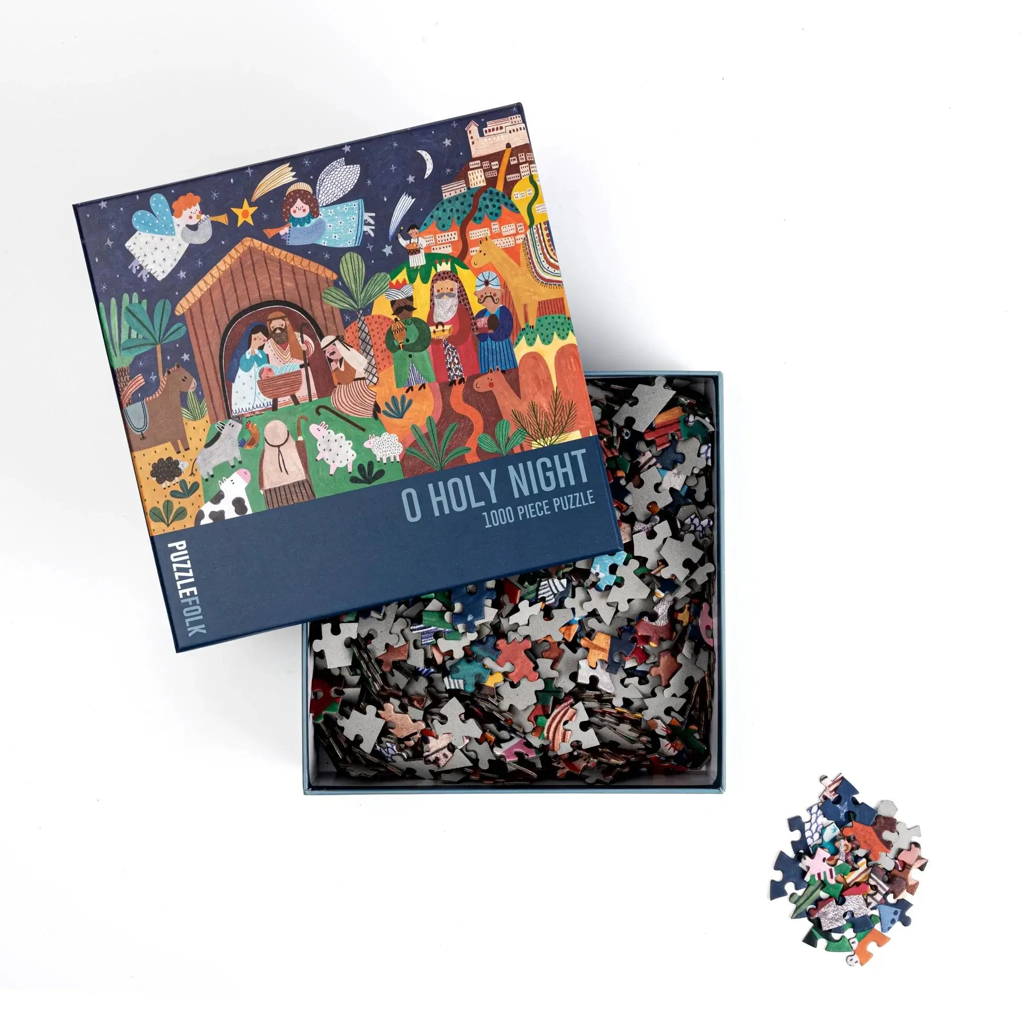 O Holy Night 1000 Piece Nativity Puzzle by Puzzlefolk