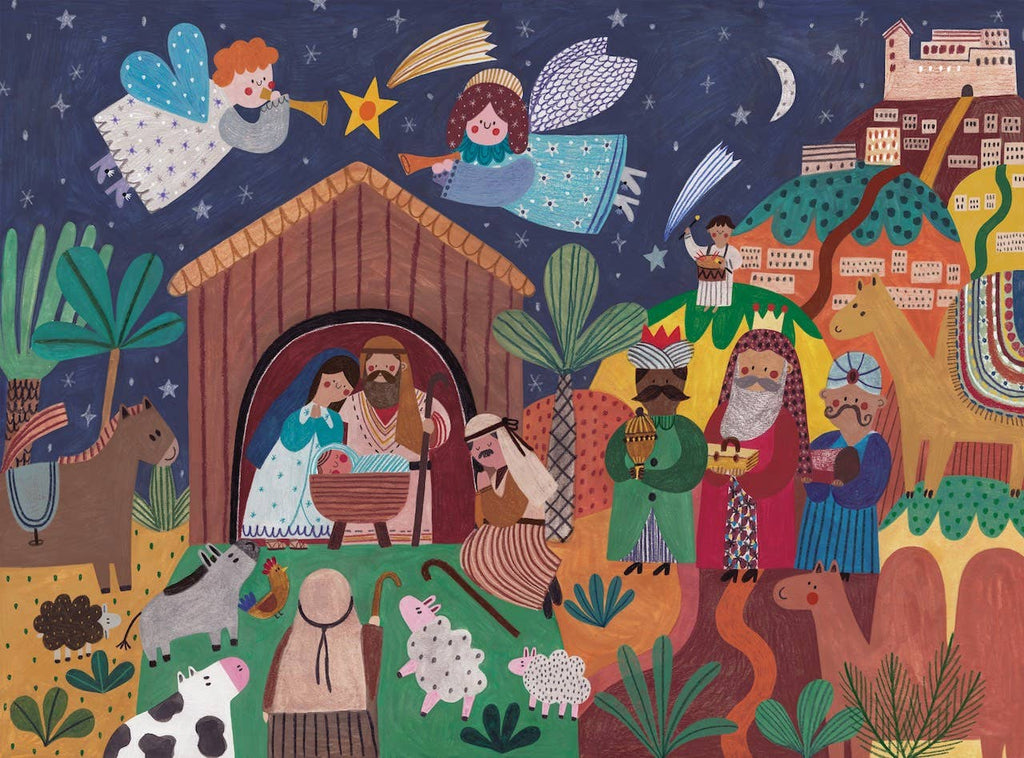 O Holy Night 1000 Piece Nativity Puzzle by Puzzlefolk