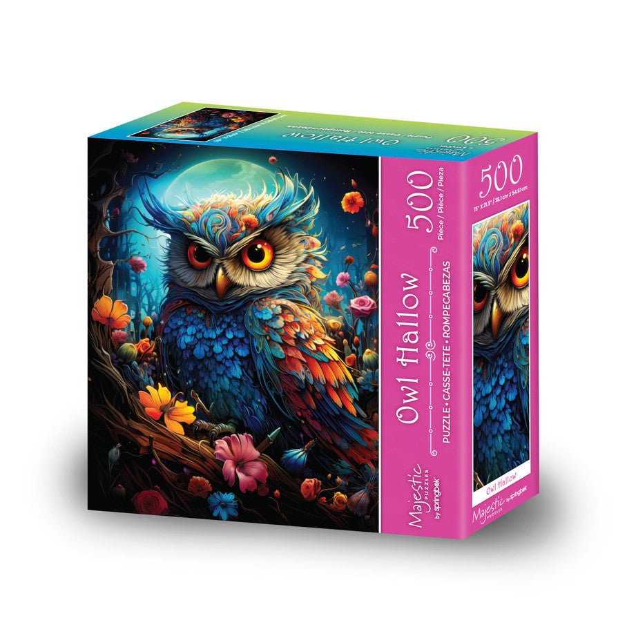 Owl Hallow 500 Piece Jigsaw Puzzle by Springbok Puzzles