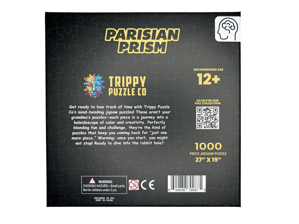 Parisian Prism 1000 Piece Jigsaw Puzzle | Trippy Puzzle Co