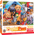 Playful Paws - Camping Buddies 300 Piece EZ Grip Jigsaw Puzzle | Masterpieces Puzzles