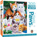 Playful Paws - Puuurfectly Adorable 300 Piece EZ Grip Puzzle by MasterPieces