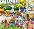 Playful Pups on Parade 1000 Piece Jigsaw Puzzle by Springbok Puzzles