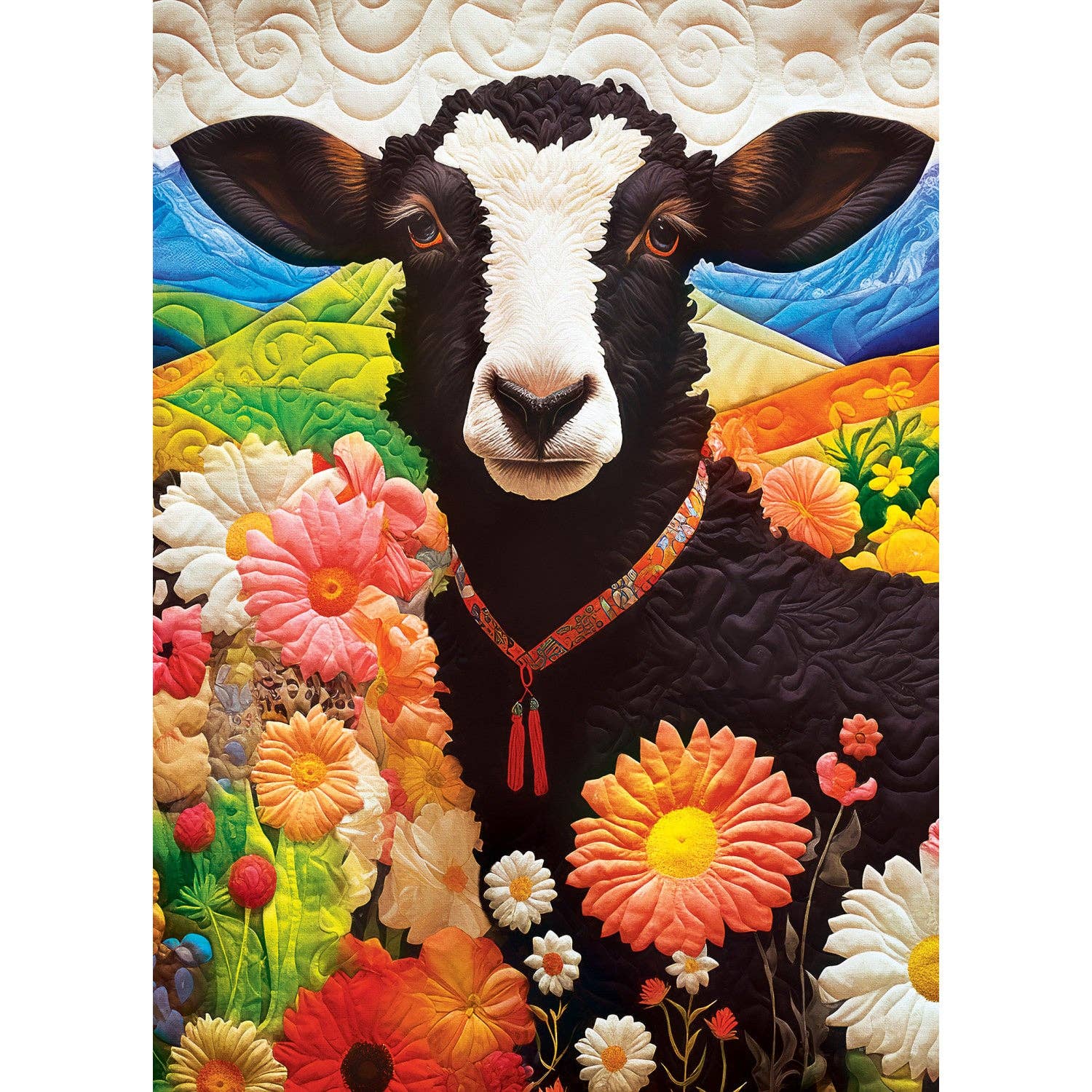 Quilted - Black Sheep of the Family 1000 Piece Puzzle | Masterpieces Puzzles