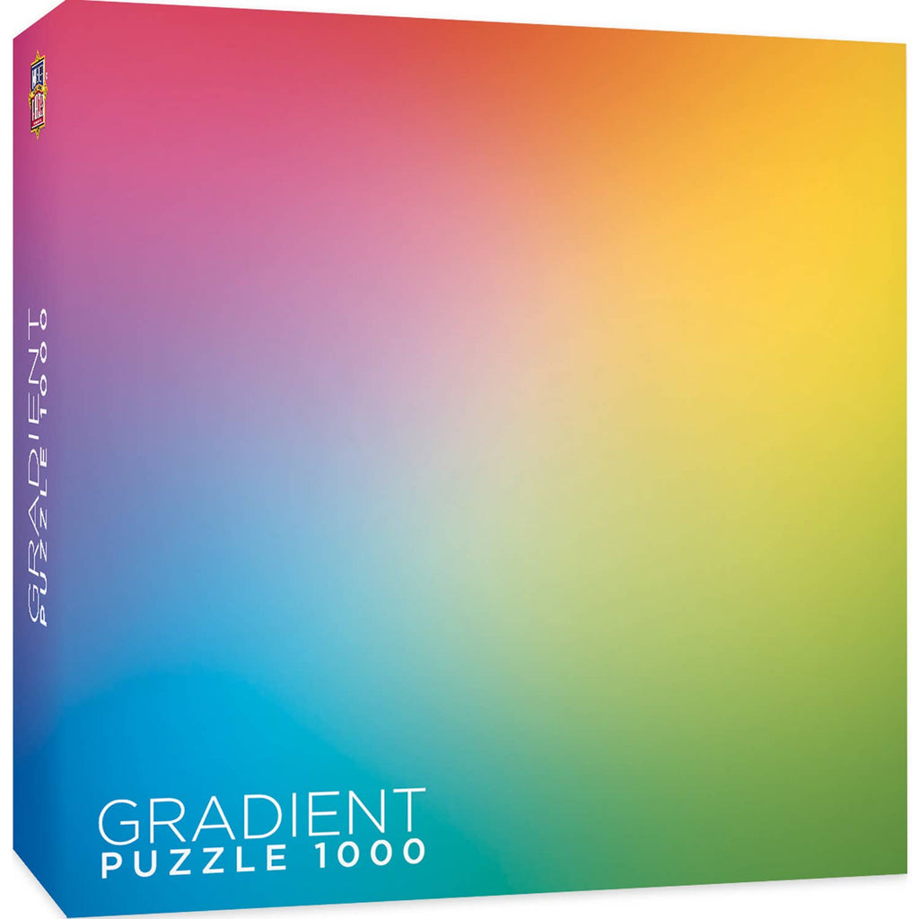 Rainbow Gradient 1000 Piece Jigsaw Puzzle | Masterpieces Puzzles