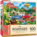 Roadsides of the Southwest Hot Air & Cool Cars 500 Piece Jigsaw Puzzle | Masterpieces