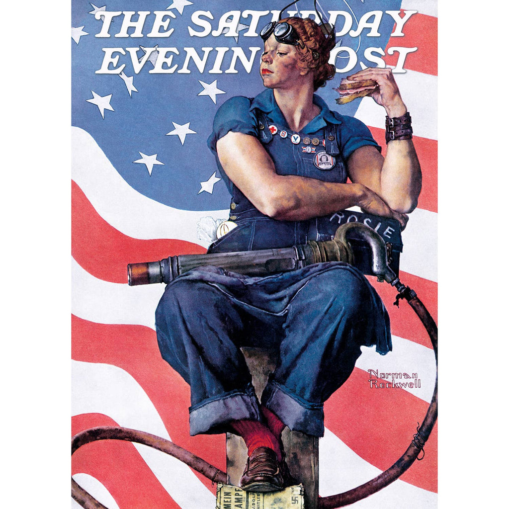 Saturday Evening Post - Rosie the Riveter 1000 Piece Puzzle by Masterpieces Puzzles
