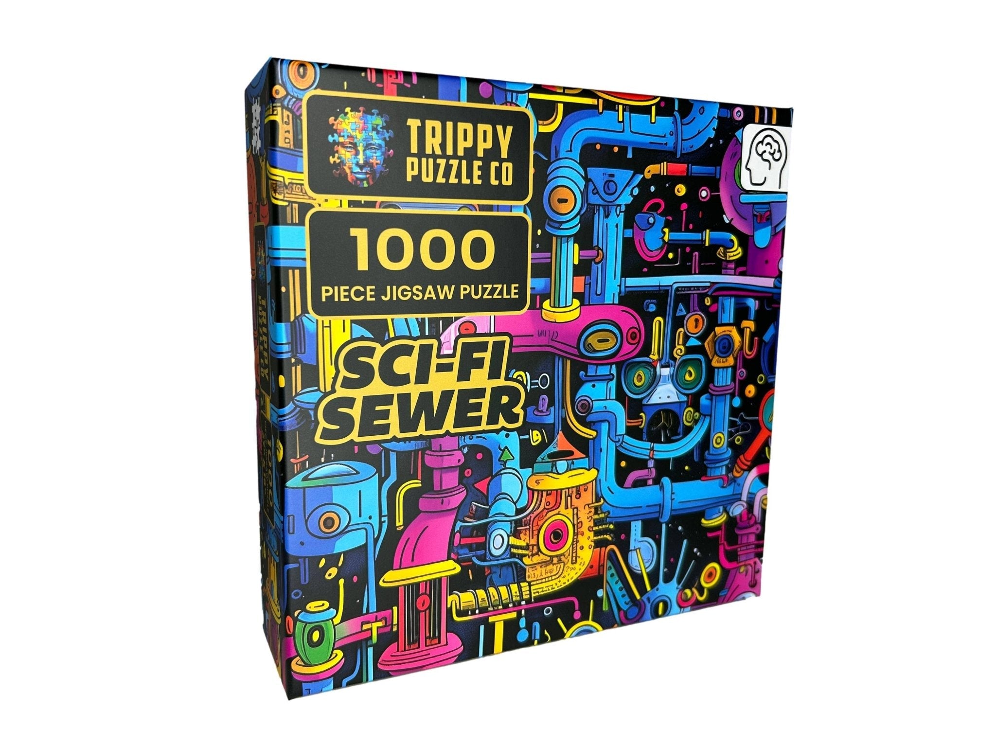 Sci-Fi Sewer 1000 Piece Jigsaw Puzzle | Trippy Puzzle Co